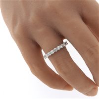 Anello Fanton Gioielli Donna ETERNITY in Oro bianco Diamante 1.46 Ct ANOR-321-52 - ANOR-321-52